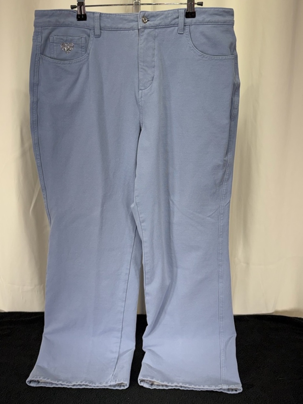 Quacker Factory Light Blue Jeans Label Detail 2208